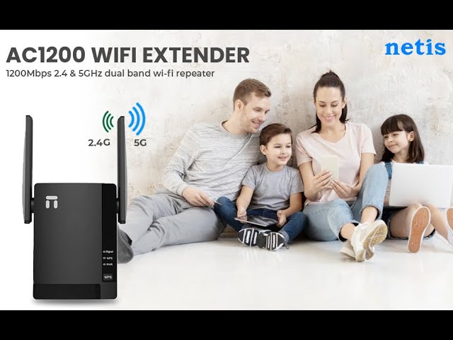 Netis E3 AC1200 Dual Band repeater with lan Netis E3 AC1200 Dual Band repeater with lan